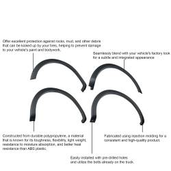 Black Horse Off Road - Black Horse FOEFO04 OE Factory Style Fender Flares Black for 04-08 Ford F150 - Image 2