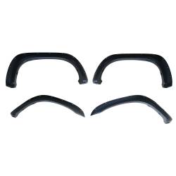 Black Horse Off Road - Black Horse FPSTO07 FENDER FLARES RIVETED Style Black for 07-13 Toyota Tundra - Image 1