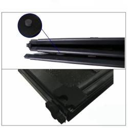Black Horse Off Road - Black Horse HTF-DO19 Hard Tonneau Cover Black Sierra/Silverado 3500/2500HD - Image 1