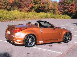 Stillen - Stillen 1035079 Convertible Rear Wing Type 1 Unpainted for 04-09 Nissan 350Z/Z33 - Image 2