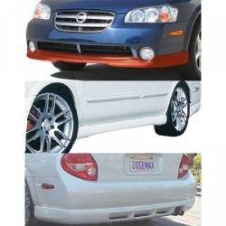 Stillen - Stillen 108280 Unpainted 4Pc Body Kit Classic Lip for 02-03 Nissan Maxima - Image 1