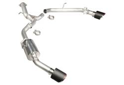 Stillen - Stillen 504202 Axle Back Exhaust Kit Carbon Fiber/SS Tips for 22+ Elantra N - Image 1