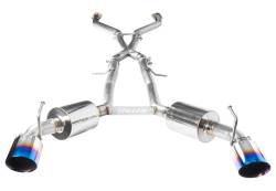 Stillen - Stillen 504504 Cat Back Exhaust Street Series Burnt Blue Tip for 23+ Nissan Z - Image 1