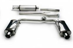 Stillen - Stillen 508276 SS Rear Cat Back Exhaust System for 08-13 Nissan Altima 2.5 Coupe - Image 1