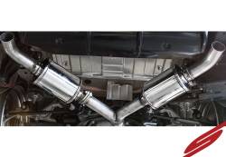 Stillen - Stillen 504454 Cat-Back Exhaust Carbon Fiber Tips for 17-22 Infiniti Q60 3.0t - Image 10