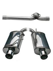 Stillen - Stillen 508275 SS Rear Axle-Back Exhaust System for 08-13 Nissan Altima Coupe - Image 1