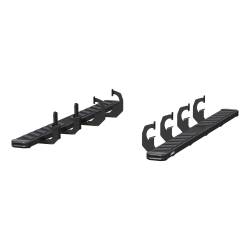 ARIES - ARIES 2554009 NovaTrac 6"x75" Black Steel Running Boards Select Silverado/Sierra - Image 1