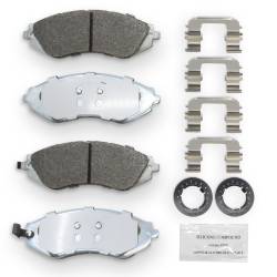 NRS Brakes - NRS Brakes NS1035 FRONT Disc Brake Pad Set for Chevrolet Daewoo Pontiac Suzuki - Image 1
