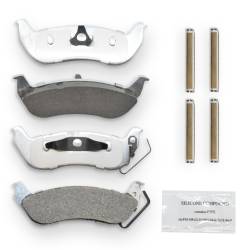 NRS Brakes - NRS Brakes NS1040 REAR Disc Brake Pad Set for Ford/Lincoln/Mercury 2.3 4.0 4.6 - Image 1