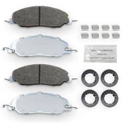 NRS Brakes - NRS Brakes NS1081 FRONT Disc Brake Pad Set for 05-14 Ford Mustang 3.7 4.0 4.6 - Image 1