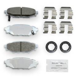 NRS Brakes - NRS Brakes NS1114 REAR Disc Brake Pad Set for Subaru/Toyota 2.0/2.5/3.0/3.6 - Image 1
