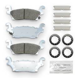 NRS Brakes - NRS Brakes NS1120 REAR Disc Brake Pad Set for Hummer 3.5/3.7 5.3 - Image 1