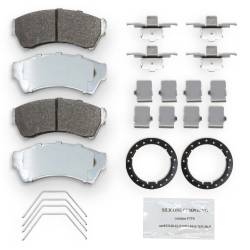 NRS Brakes - NRS Brakes NS1164 FRONT Disc Brake Pad Set for Ford/Lincoln Mazda Mercury - Image 1