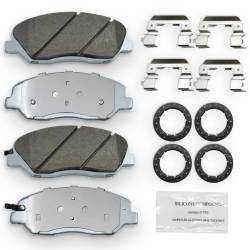 NRS Brakes - NRS Brakes NS1202 FRONT Disc Brake Pad Set for Hyundai/Kia 2.7 3.3 3.5 3.8 4.6 - Image 1