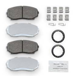 NRS Brakes - NRS Brakes NS1258 FRONT Disc Brake Pad Set for Ford/Lincoln Mazda - Image 1