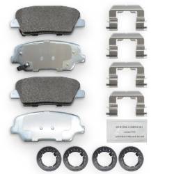 NRS Brakes - NRS Brakes NS1284 REAR Disc Brake Pad Set for Genesis Hyundai/Kia - Image 1