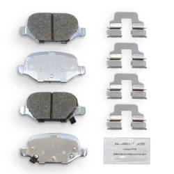 NRS Brakes - NRS Brakes NS1569 REAR Disc Brake Pad Set for 12-19 Fiat 500 1.4 - Image 1