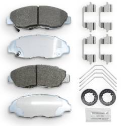 NRS Brakes - NRS Brakes NS1578 FRONT Disc Brake Pad Set for 06-15 Honda Civic 1.8 - Image 1