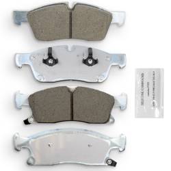 NRS Brakes - NRS Brakes NS1629 FRONT Disc Brake Pad Set for Dodge/Jeep Mercedes-Benz - Image 1