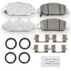 NRS Brakes - NRS Brakes NS1654 FRONT Disc Brake Pad Set for Honda 1.5/1.8/2.0 2.4 3.5 - Image 1