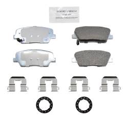 NRS Brakes - NRS Brakes NS1916 REAR Disc Brake Pad Set for Hyundai/Kia 2.0 2.4 3.3 3.5 - Image 1