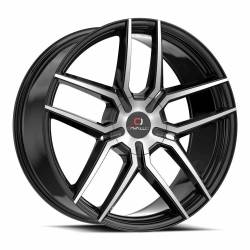 Cavallo - Cavallo CLV-55208551121143+35BM CLV-55 Wheel 20x8.5 5x112/4.5 35mm Black - Image 1