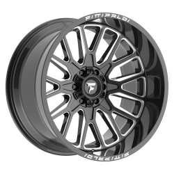 Fittipaldi Off Road - Fittipaldi Off Road FA18 20x10 6x5.5/135 -19mm Black/Milled FA18-201063539N19BM - Image 1