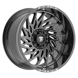 Fittipaldi Off Road - Fittipaldi Off Road FA20-22128165N44BM FA20 22x12 8x6.5 -44mm Black/Milled - Image 1