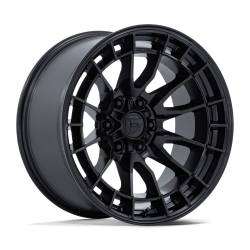 Fuel 1PC - Fuel Off RoadFC888 REVOLT 17x9 6x5.5 1mm Matte Black FC888MX17906801 - Image 1