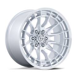 Fuel 1PC - Fuel Off RoadFC888 REVOLT 17x9 6x5.5 1mm Hyper Silver/Machined FC888SD17906801 - Image 1