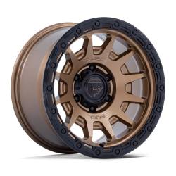 Fuel 1PC - Fuel Off RoadFC884 FORTRESS 18x9 6x5.5 1mm Silver w/Machined Face FC884SD1890680 - Image 1