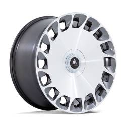 Asanti - Asanti Black AB045 ARISTOCRAT 20x9 BLANK 15mm Platinum/Machined AB045AD20900015 - Image 1