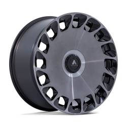 Asanti - Asanti Black AB045 ARISTOCRAT 22x10.5 BLANK 15mm Black/Machined AB045BT22050015 - Image 1