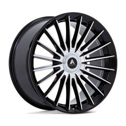 Asanti - Asanti Black AB048 VICEROY 20x10.5 5x112 5x120 38mm Black AB048BD20055N38 - Image 1