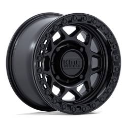 KMC Powersports - KMC Powersports KS241 TORX BEADLOCK 15x7 4x137 38mm Matte Black KS241MB15704838 - Image 1