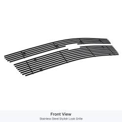 APS - APS Stainless Billet Grille Black 15-20 Chevrolet Tahoe/Suburban GR03FFC20J - Image 2