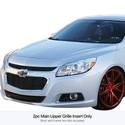 APS - APS Stainless Billet Grille Black 14-16 Chevrolet Malibu GR03FFC40J - Image 1