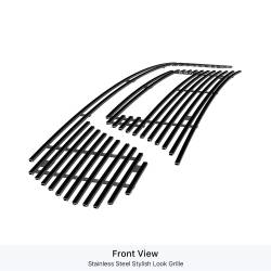 APS - APS Stainless Billet Grille Black for 19-24 RAM 1500 Rebel GR04FEB03J - Image 2