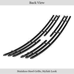 APS - APS Stainless Billet Grille Black 94-97 Chevrolet S10/Blazer 2DR GR03FEG16J - Image 3