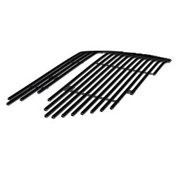 APS - APS Stainless Billet Grille Black 16-17 Chevrolet Equinox GR03FFC70J - Image 2