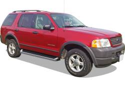 APS - APS IRunning Running Boards Polish 02-05 Ford Explorer 4DR IB06RIB2A - Image 2