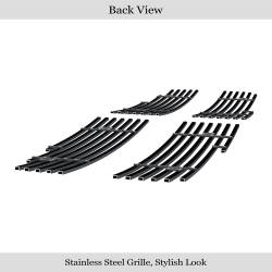 APS - APS Stainless Billet Grille Black for 04-06 Dodge Durango GR04FFD44J - Image 3
