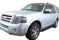 APS - APS IB06RIB4B IRunning Running Boards Black for 97-17 Ford Expedition - Image 2