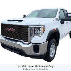 APS - APS Stainless Billet Grille Black 20-23 GMC Sierra HD SLE GR07FEA97J - Image 1