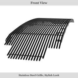 APS - APS Stainless Billet Grille Black 17-19 Ford Super Duty GR06HFC63J - Image 2