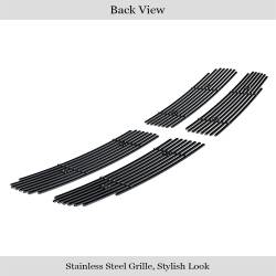 APS - APS Stainless Billet Grille Black for 02-05 RAM 1500/HD GR04FEG20J - Image 3