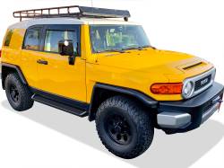 APS - APS IRunning Running Boards Black for 07-14 Toyota FJ Cruiser IB20RAJ1B - Image 2