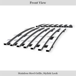 APS - APS Stainless Billet Bumper Grille Polish 07-14 Cadillac Escalade GR01FFD82S - Image 2