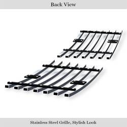 APS - APS Stainless Billet Bumper Grille Polish 07-14 Cadillac Escalade GR01FFD82S - Image 3