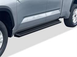 APS - APS IRunning Running Boards Black for 22-25 Tundra Double IB20RBI7B - Image 1